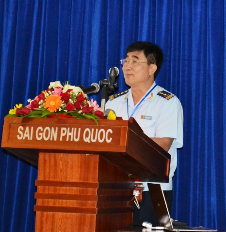 Lãnh đạo nghành hải quan tham gia phát biểu Lãnh đạo nghành hải quan tham gia phát biểu